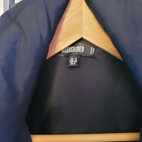 Missguided puffer jacket with pockets size 8 - Picture 3 of 4